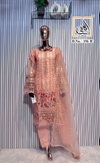 Al Huda Fashion 156 Organza Pakistani Readymade Suits Wholesale Price In Surat